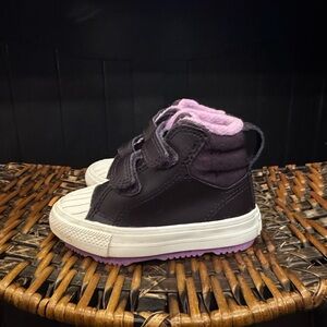 Converse Boot Infant 5 Brown / Purple